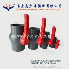 pvc thread ball valve