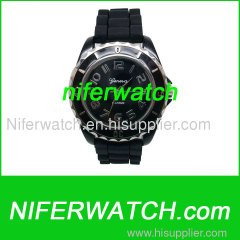 Classical Silicone bracelet quartz watch (NFSP079)