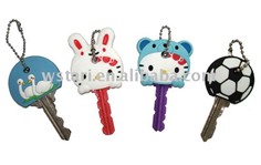 animal PVC keychain