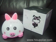 Cartoon Pig Loudspeaker