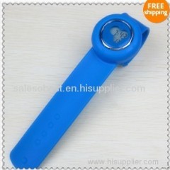 slap band digital watch