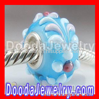 Hot Class Jewelry Murano Glass Beads with 925 Sterling Silver Single Core