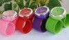 2011 new colorful quartz slap watch with big face