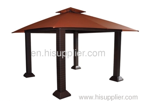 rattan gazebo