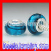 925 Sterling Silver Double Cores Charm Jewelry Italian Murano Glass Beads