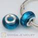 sterling silver core glass beads