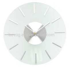 12" Fashion glass wall clock