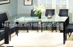 Frosted glass table / hot bending glass / colored glass table / coffee table