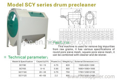 Rice Drum Precleaner