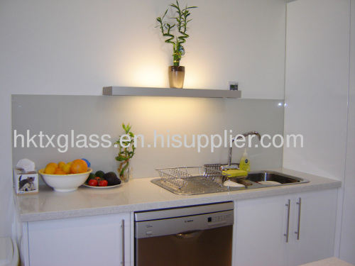 Glass splashback / kitchen splashback/ painted glass