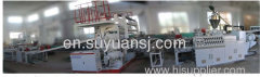 PP wood and plastic profile extrusion production line