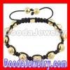 Fake Tresor Paris bracelet with golden stone beads | Tresor Paris bracelet