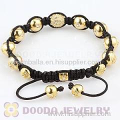 Fake Tresor Paris bracelet with golden stone beads | Tresor Paris bracelet