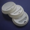 C-PLA compostable coffee cup lids