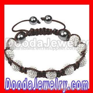 Fake Tresor Paris celebrities bracelet pave crystal bead wholesale