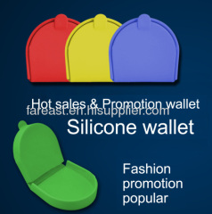 promotion silicon coin wallet