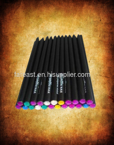 black wooden mini pencil