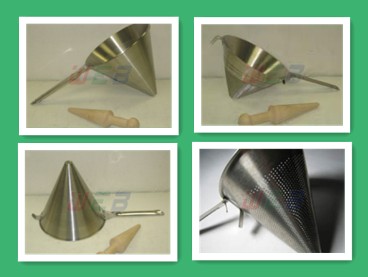 witches hats ,cone filters , wire mesh strainers