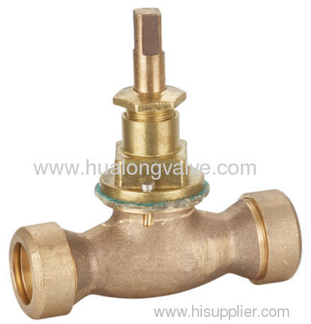 Bronze Stop Valve Underwall