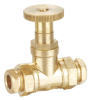 Brass fire valve