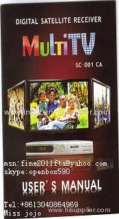 Hot selling MultiTV very cheap real HD decoder 1080p with Multi-CAS and support dongle