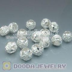Solid Sterling Silver Charm Jewelry 4 Rose Beads and Charms
