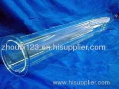 ozone free quartz glass tube, double core quartz tube, U shape quartz tube