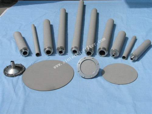 Sintered Titanium Powder Filters Cartridge