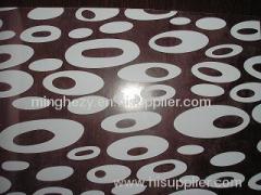 printed pvc shower curtain