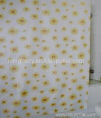 printed pvc shower curtain