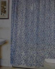 printed pvc shower curtain