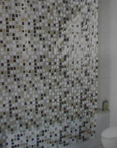 printed pvc shower curtain