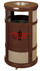 Powder coated Perforated Metal Mesh Dustbin