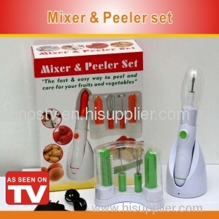 Mixer & Peeler set as seen on tv