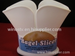 Bagel slicer cutter