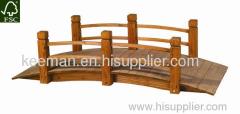 Wooden water wheel