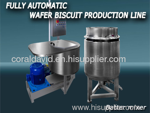 wafer batter mixer