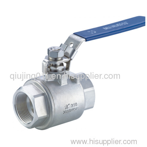 Screw Ball Valve