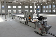 Internal flat dripper pipe production line