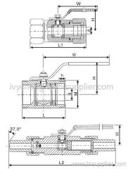 Male Thread BW Ball Valve