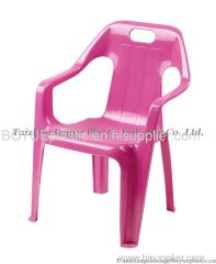 Outdoor PP Plastic Children Chair With Arm