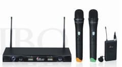 UHF-Band Dual-Channel Wireless Microphone