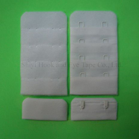 hook and eye closures for brassiere and other corsets