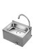 Commerical stainless steel kitchen sink