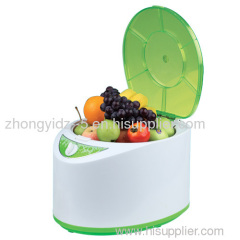 Ozone fruit and vegetable washer