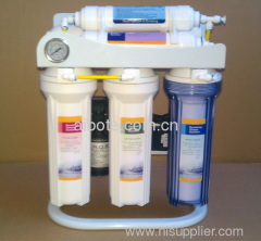 6-stage RO water filter with stand