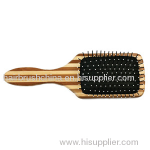 Bamboo hairbrush