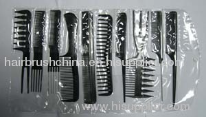 10 pcs hair comb sets