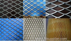 Decorative Flattened Aluminum Expanded Metal Mesh