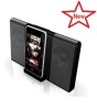 popular and novel iphone and ipod docking station speaker with dual speaker